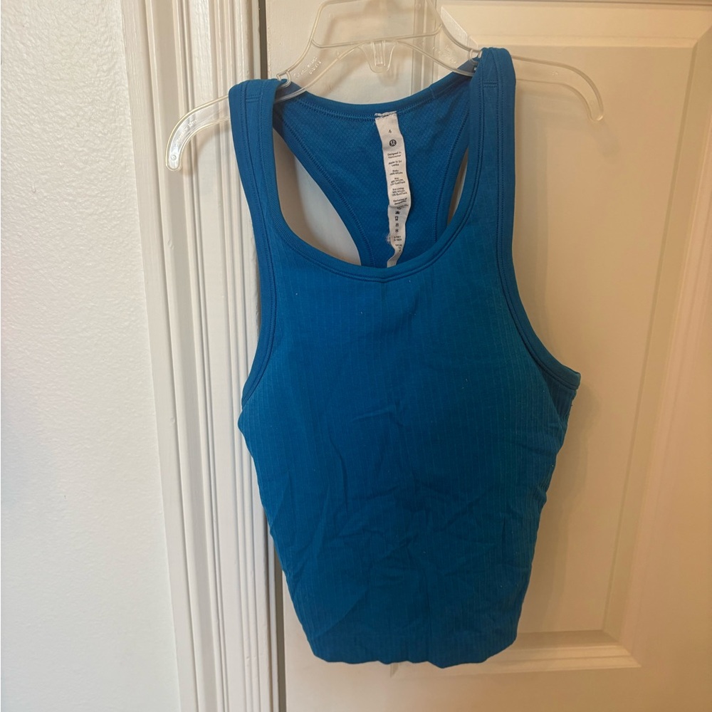LuluLemon Ebb To Street Cropped Racerback Tank Top